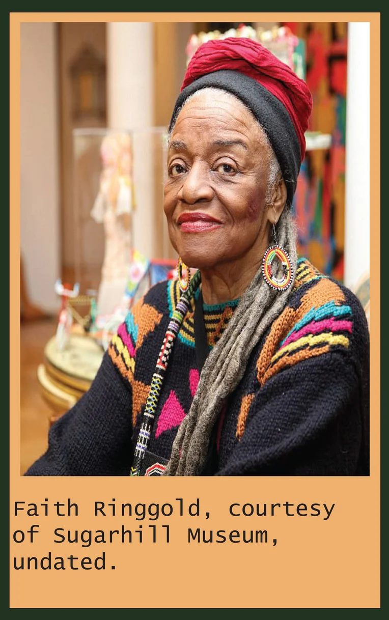 Photograph of Faith Ringgold