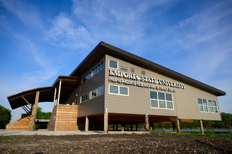 Outside of the Prophet Aquatic Research and Outreach Center