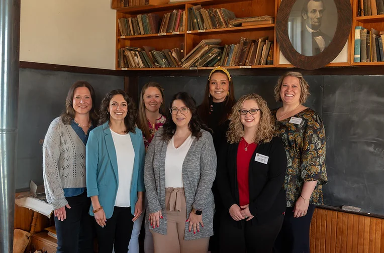 The 2024 Kansas Master Teachers pose for a photo